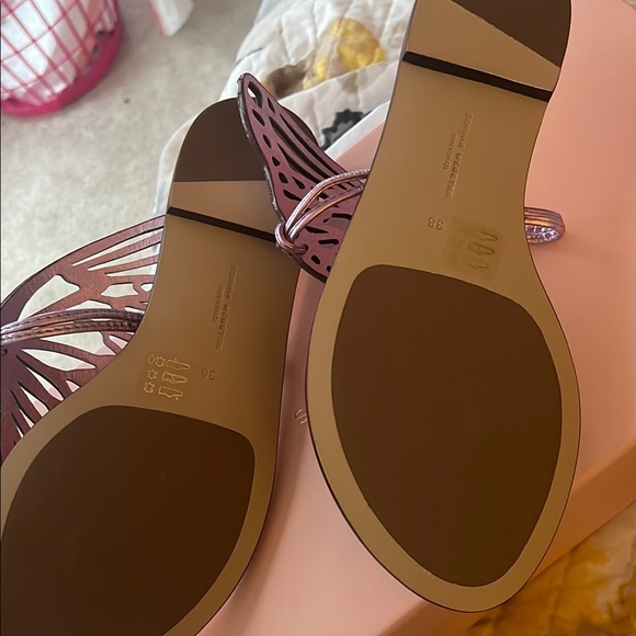 Sophia Webster Gold and Purple Glamorous Sandals - Picture 5 of 8